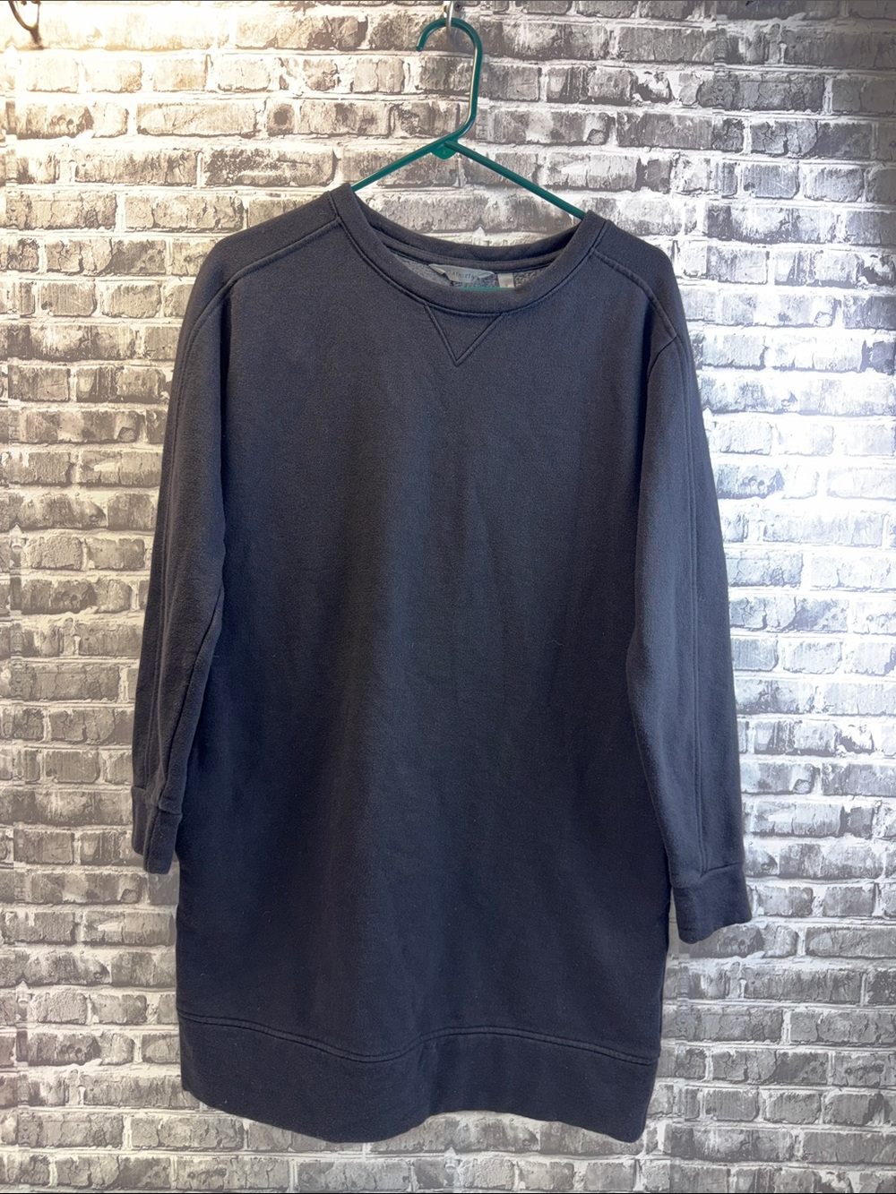 Athleta‎  black Sweatshirt dress
